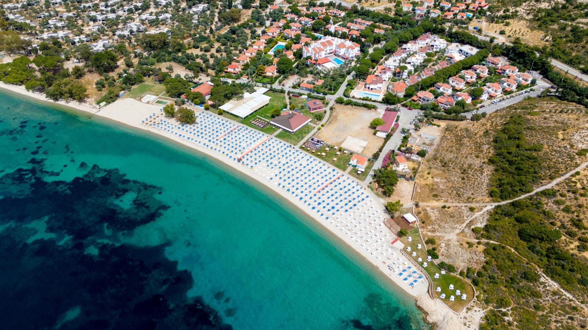 Hanedan Beach Hotel フォチャ エクステリア 写真