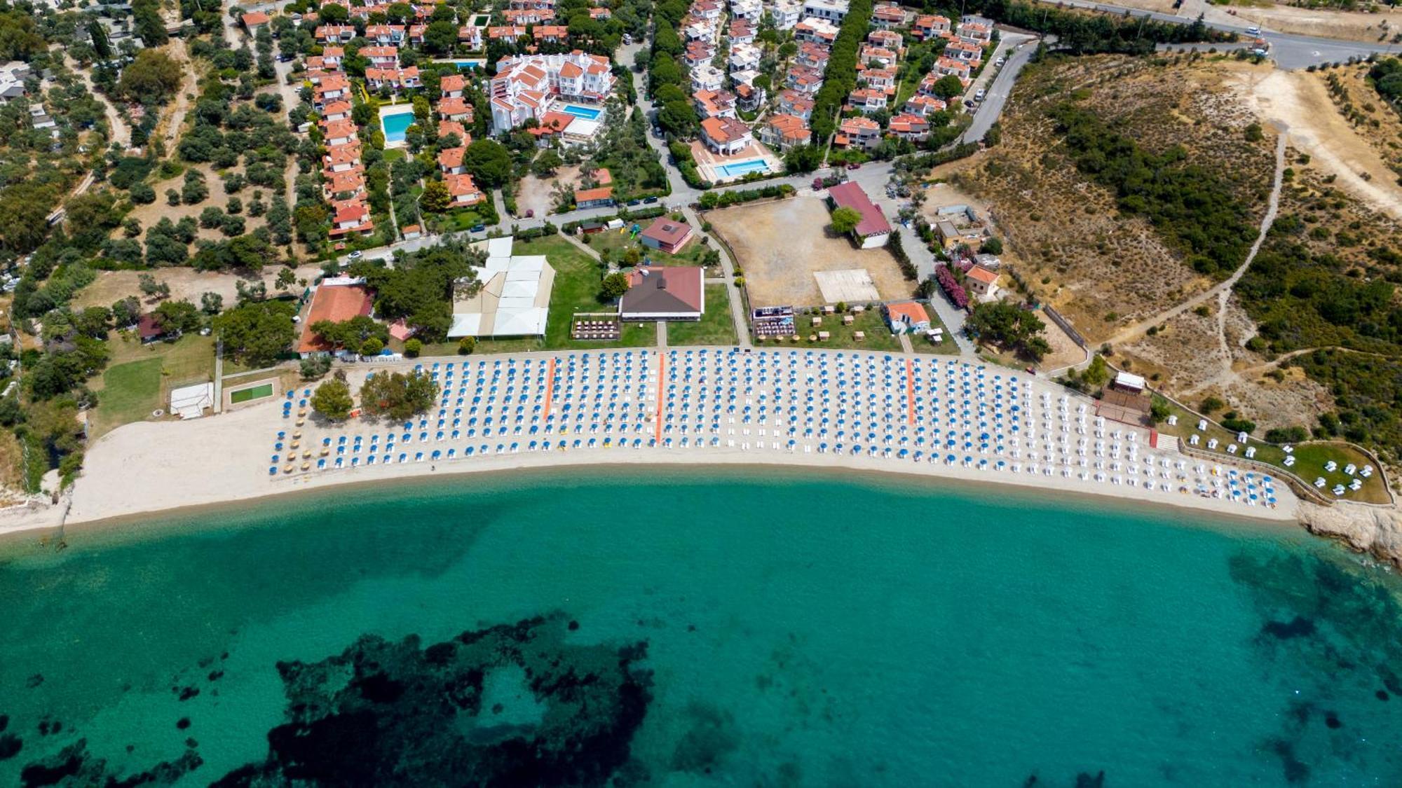 Hanedan Beach Hotel フォチャ エクステリア 写真